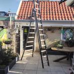 Te koop ladders.3x7,3x8,3x9,3x10,3x11 sports., Doe-het-zelf en Verbouw, Ladders en Trappen, Ophalen, Gebruikt, Ladder, Opvouwbaar of Inschuifbaar