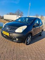Nissan Micra 2010 – Zwart | Zuinig & Betrouwbaar, Auto's, Stof, Zwart, Handgeschakeld, Grijs