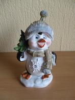 Kerst beeldje Pinguin 17 cm € 2,50, Diversen, Kerst, Ophalen of Verzenden, Zo goed als nieuw