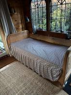 Sfeervol houten kajuit bed incl matras, Ophalen, Gebruikt, Eenpersoons, Minder dan 150 cm