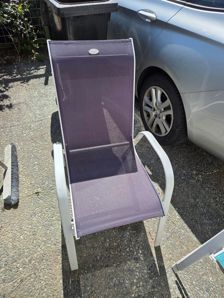 Vier tuinstoelen, Ophalen, Gebruikt, Kunststof