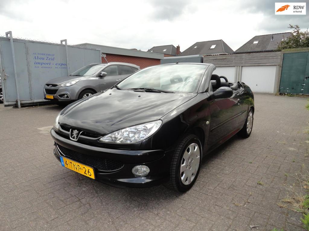 Peugeot 206 CC 1.6-16V CABRIO, Auto's, Peugeot, Voorwielaandrijving, Gebruikt, 4 cilinders, Cabriolet