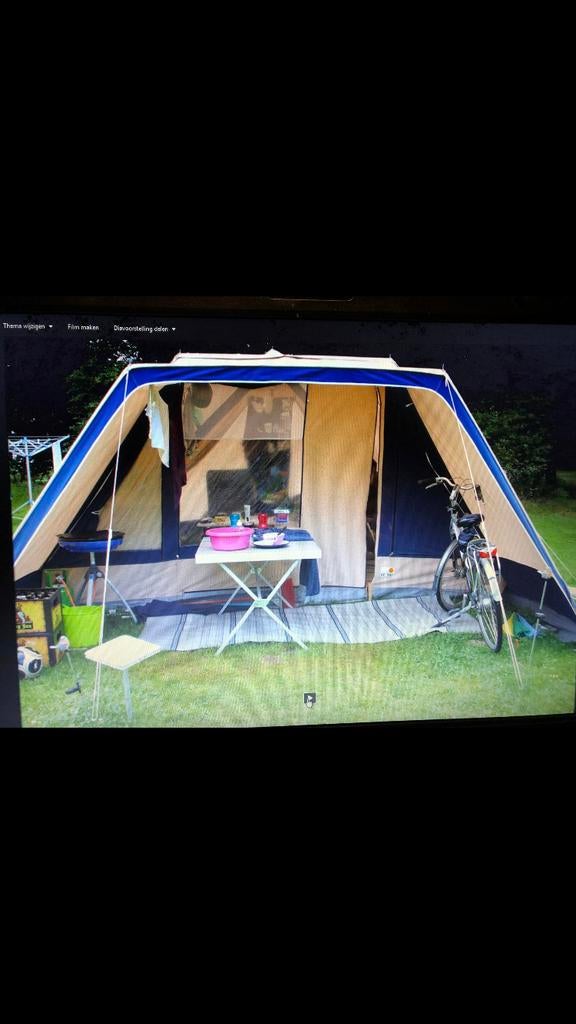 Grote tent, Caravans en Kamperen, Ophalen of Verzenden, Gebruikt, Tot en met 4