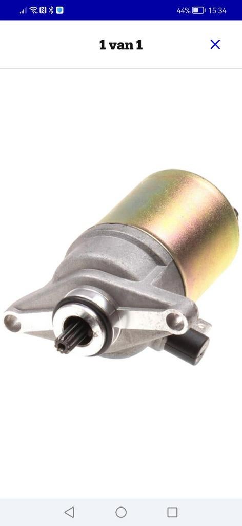 Startmotor Peugeot Django brom, Ophalen of Verzenden, Nieuw, Peugeot