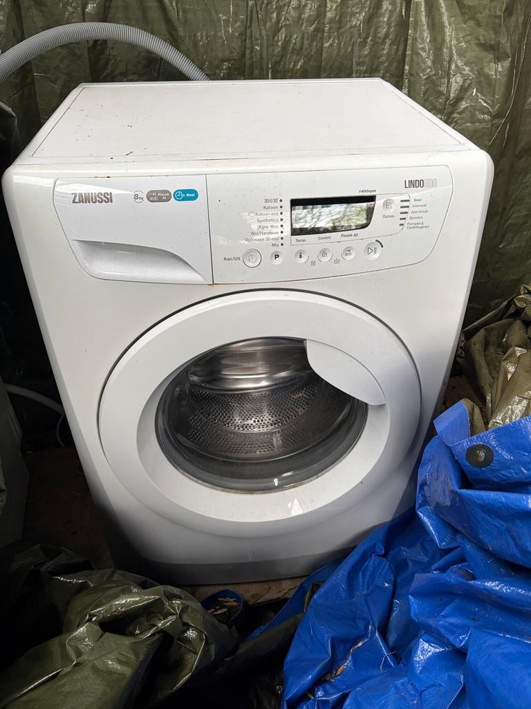 Zanussi Lindo 500 Wasmachine - Gratis af te halen, Ophalen, 1200 tot 1600 toeren, 8 tot 10 kg, Voorlader