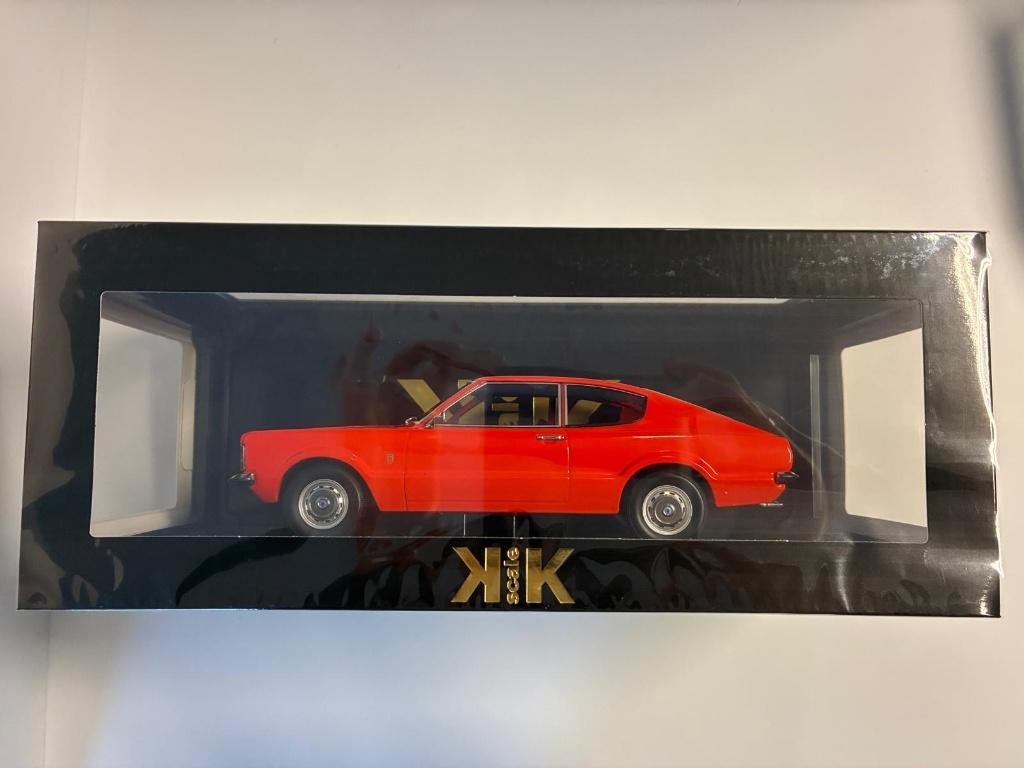 27634: Ford Taunus L Coupe - 1971 - KK-Scale 1:18, Hobby en Vrije tijd, Modelauto's | 1:18, Overige merken, Nieuw, Ophalen of Verzenden