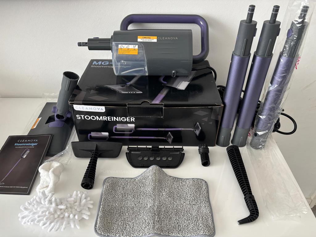 16in1 Stoomreiniger handstomer stoomdweil tapijtreiniger, Ophalen of Verzenden, Nieuw, Stoomreiniger