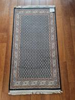 Prachtig handgeknoopt Mir tapijt, z.g.a.n. (99x149cm), Huis en Inrichting, 100 tot 150 cm, Blauw, Klassiek, Oosters, Onbekend