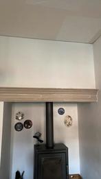 Decoratieve omlijsting sierlijst schouw schoorsteenmantel, Ophalen, Hout, Gebruikt, Beige