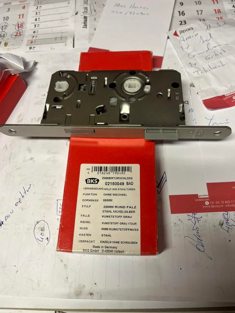 Slot, Ophalen of Verzenden, Zo goed als nieuw, Rvs, Slot