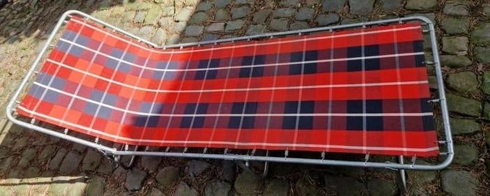 vintage ligbed/stretcher, Tuin en Terras, Ligbedden, Ophalen, Zo goed als nieuw