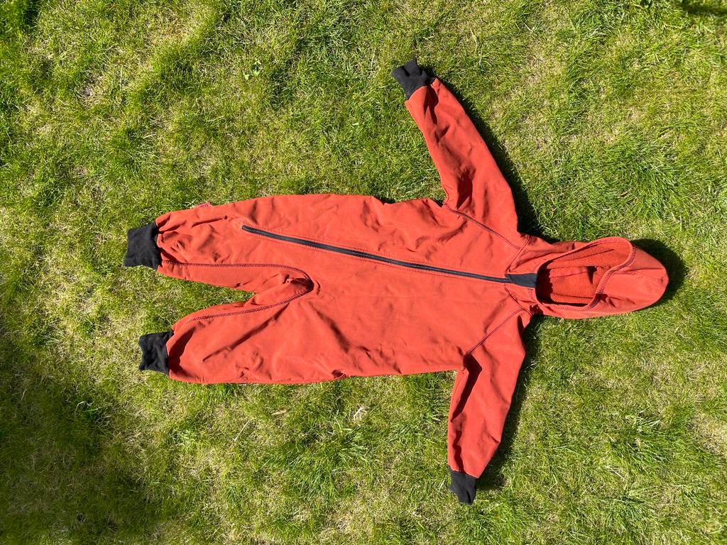 iELM Kinder Fleece Overall - Oranje met Sterren, Ophalen of Verzenden, Gebruikt, Jongetje of Meisje