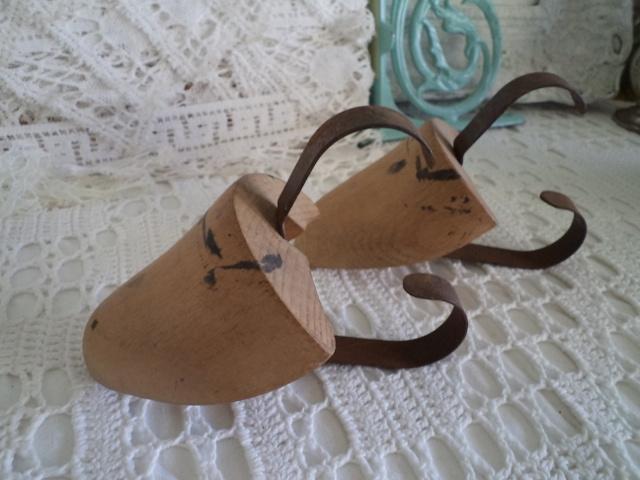 2 oude houten kinderschoen spanners, Antiek en Kunst, Ophalen of Verzenden