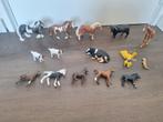 Schleich dieren (15x) beschadigd of repainting, Ophalen of Verzenden, Gebruikt, Beeldje of Figuurtje