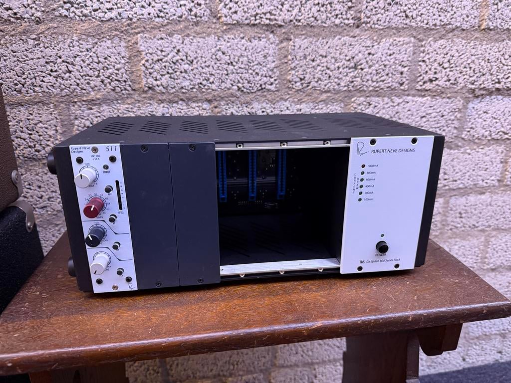 Rupert Neve Designs R6 500-serie Rack met 511 Preamp, Muziek en Instrumenten, Ophalen of Verzenden, Gebruikt