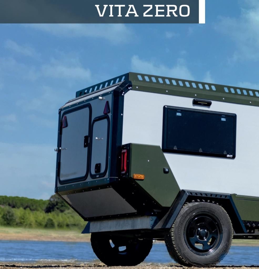 OFF-Road Compact Caravan - Nieuw | VCAMP ZERO, Overige merken, Rondzit, Tot en met 2, Bedrijf
