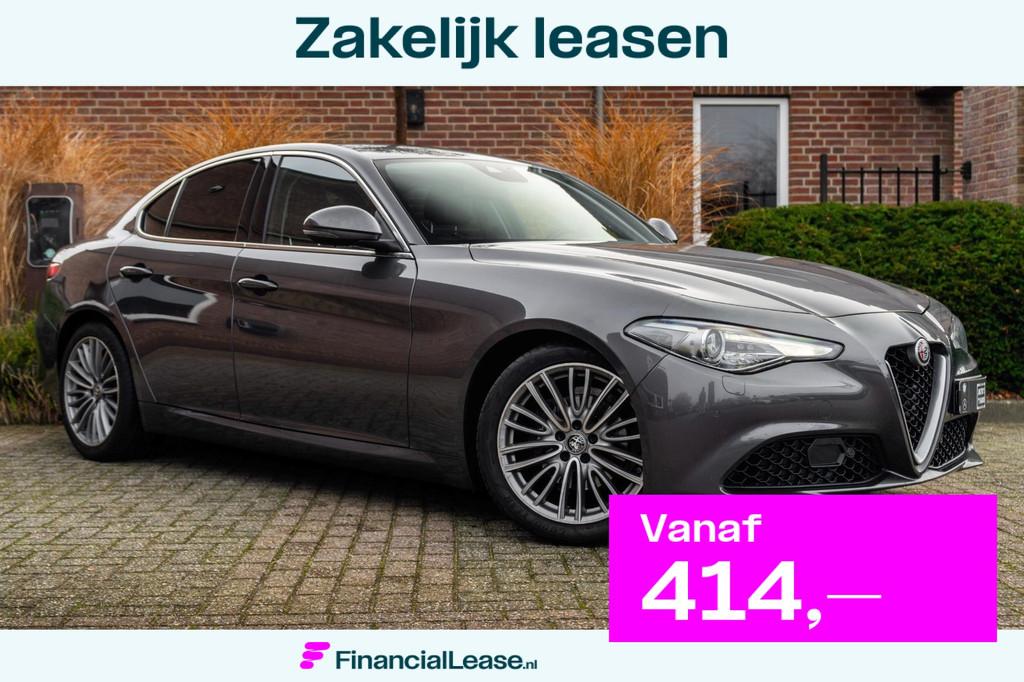 Alfa Romeo Giulia 2.0T Super 200 PK Aut. Stoel/Stuurverw. Le, Automaat, 745 kg, Achterwielaandrijving, Gebruikt