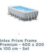 Groot zwembad met zandfilter., Gebruikt, 200 tot 300 cm, Rechthoekig, Ophalen