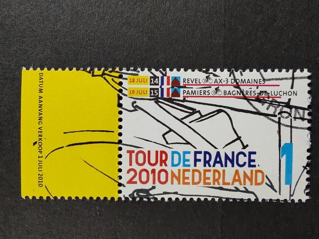 2722 tour de France 2010, Postzegels en Munten, Postzegels | Nederland, Ophalen of Verzenden