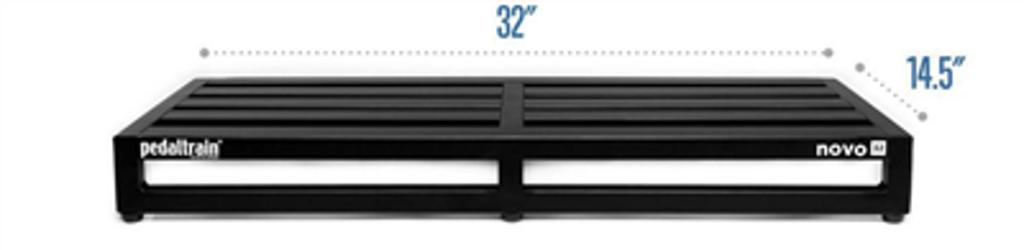 Pedaltrain PT-N32-TCW Novo 32 pedalboard met koffer, ., Overige typen, Nieuw, Ophalen of Verzenden