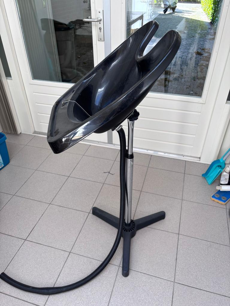 Kapperstafel verstelbaar, Ophalen