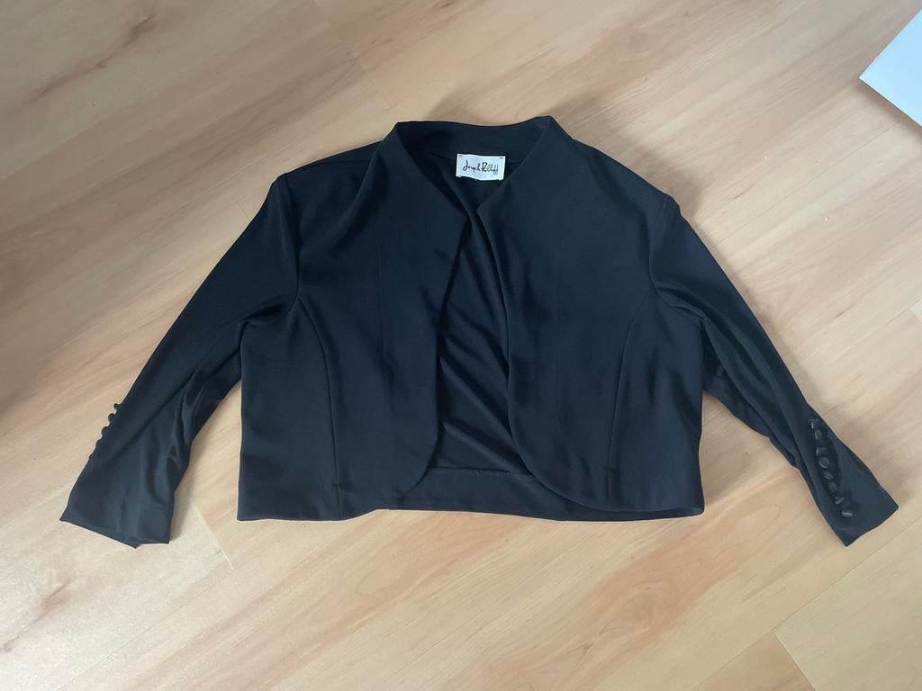 Zwart harembroek en jasje set dames maat 44/46, Kleding | Dames, Broeken en Pantalons, Zwart, Maat 46/48 (XL) of groter, Ophalen of Verzenden