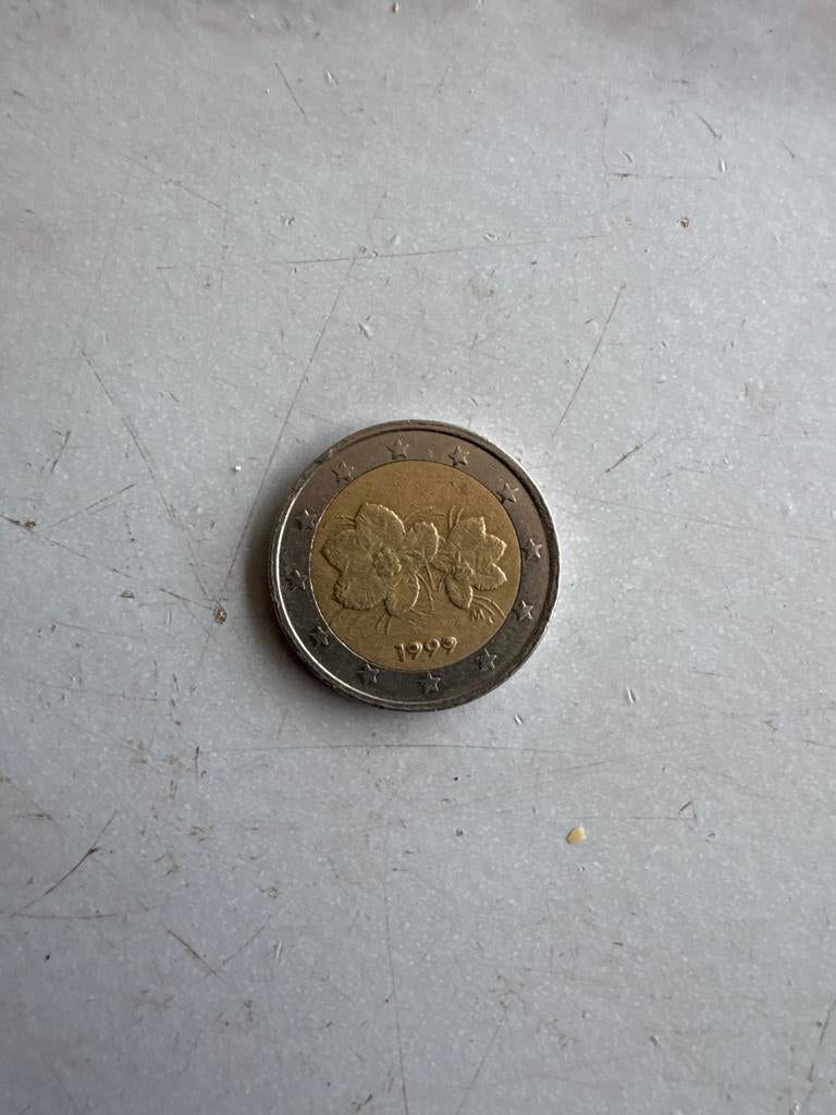 2 Euromunt Finland 1999, Ophalen of Verzenden, Finland, 2 euro, Losse munt
