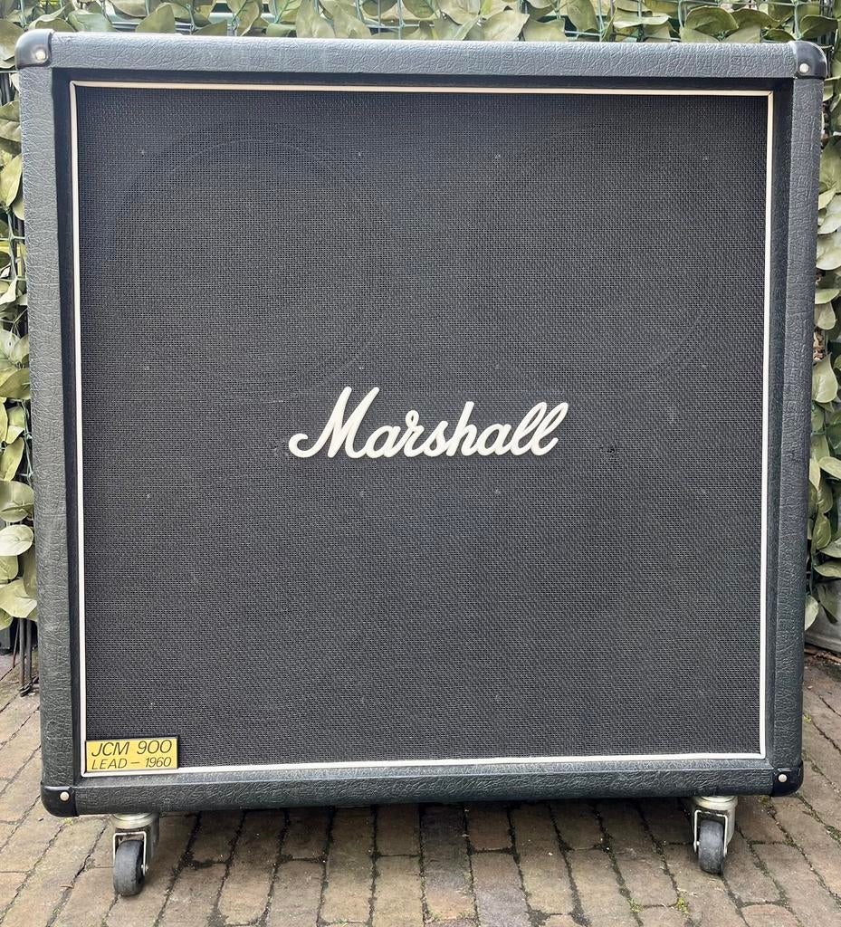 Marshall 1960B  4x12" rechte gitaarluidsprekerkast, Ophalen, Gebruikt, Gitaar, 100 watt of meer