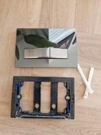 Geberit sigma 50 bedieningspaneel,zwart rookglas, Ophalen of Verzenden, Toilet