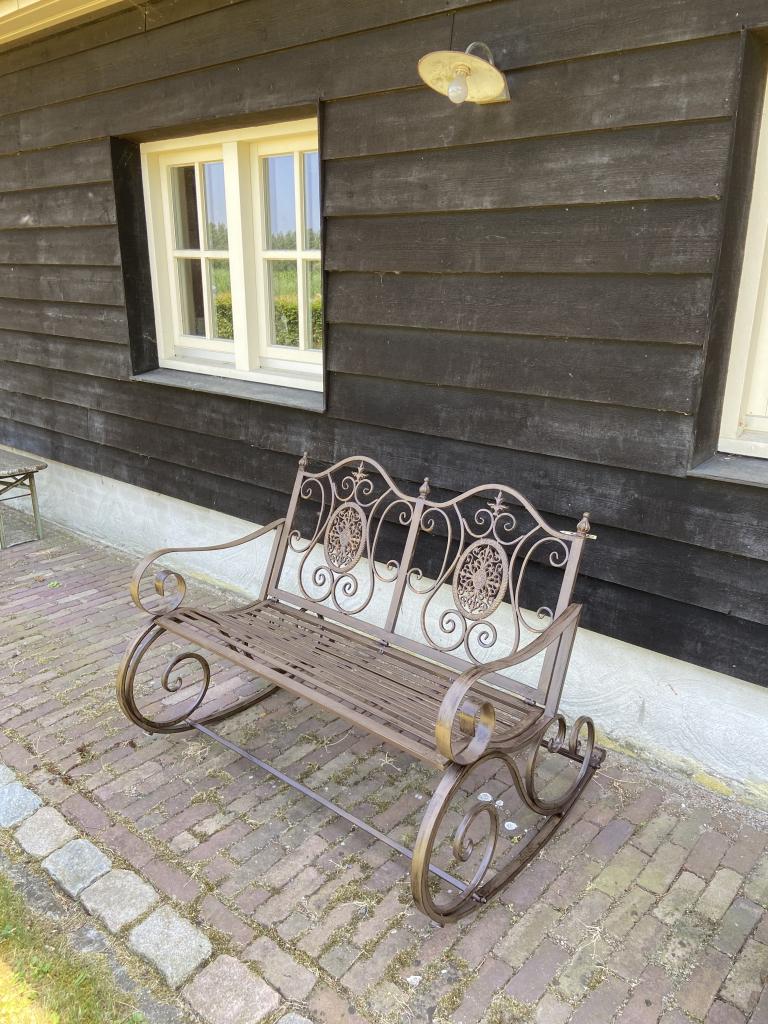 saloonset /  terrasset / tuinset   schommelbank te koop, Tuin en Terras, Tuinsets en Loungesets, Ophalen, Overige materialen, Handelsondernemingdeeekhoorn@hotmail.com