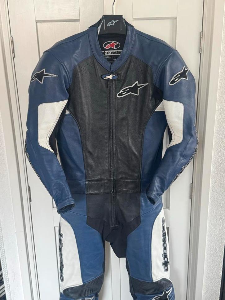 Alpinestars motorpak (maat 54) met laarzen (maat 44), Motoren, Kleding | Motorkleding, Combipak, Heren, Tweedehands, Ophalen of Verzenden