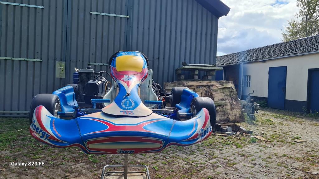 Te koop  energy  kart met rotax max senior, Sport en Fitness, Karting, Ophalen, Gebruikt, Kart