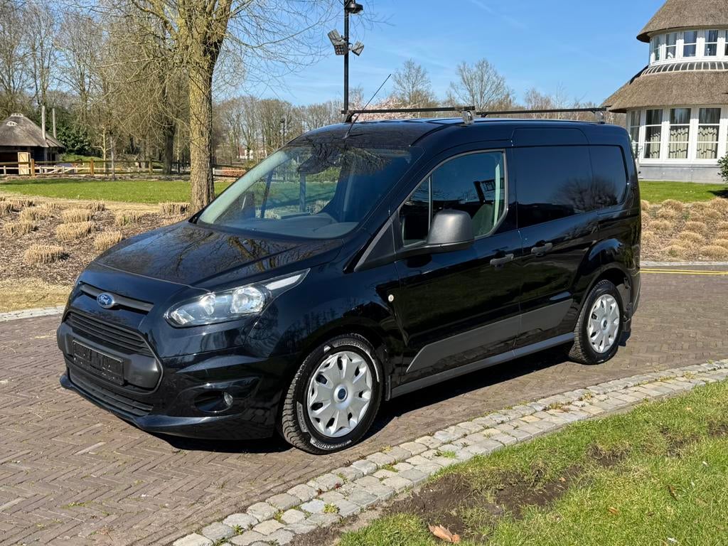 Ford Connect Benzine L1/h1 1.0ecoboost/Airco/2xschuifdeur, Voorwielaandrijving, Zwart, Handgeschakeld, 3 cilinders