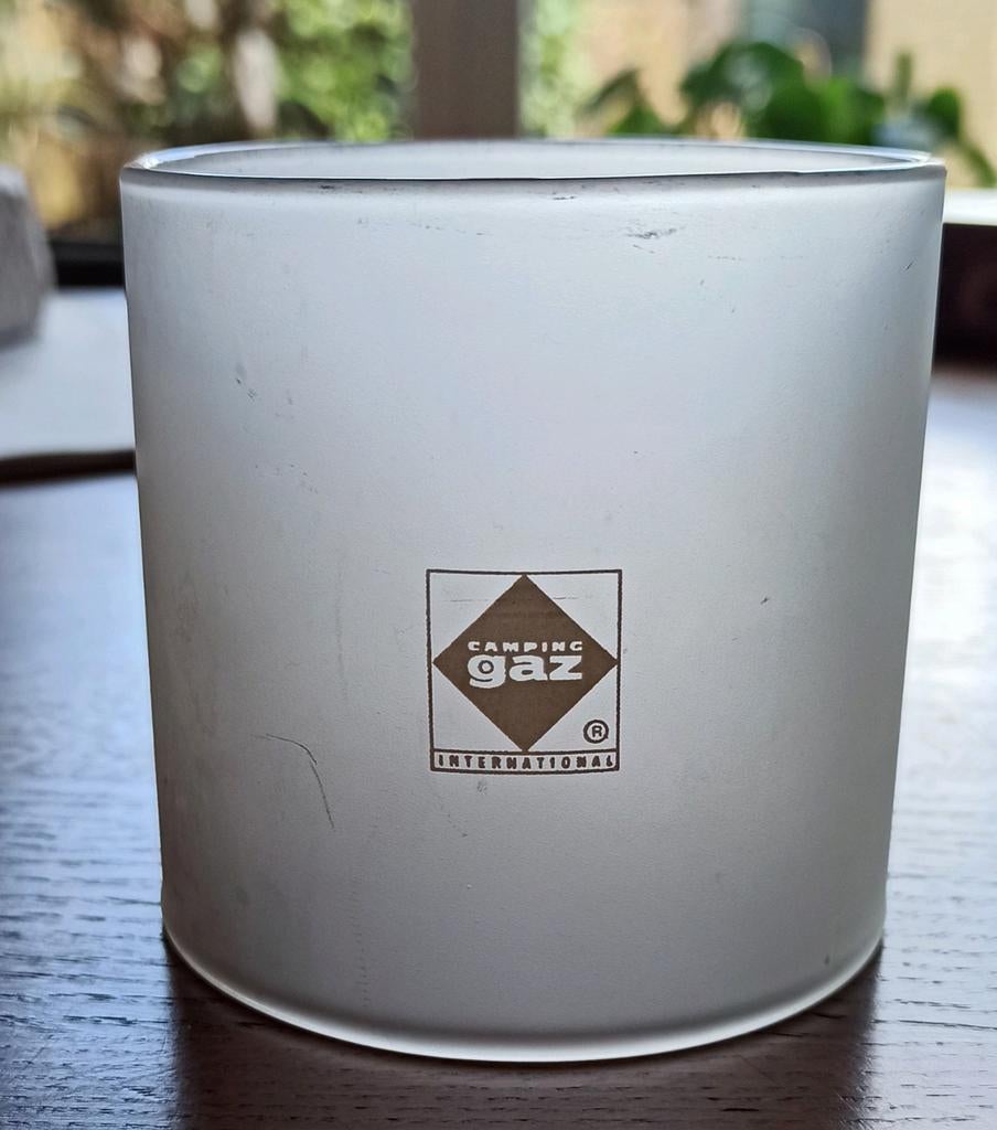Glas voor Campinggaz lamp, Overige materialen, Rond, Ophalen of Verzenden, Minder dan 40 cm