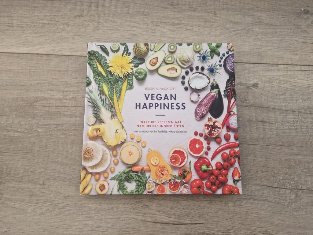 Boek vegan happiness jessica prescott recepten kookboek, Ophalen of Verzenden