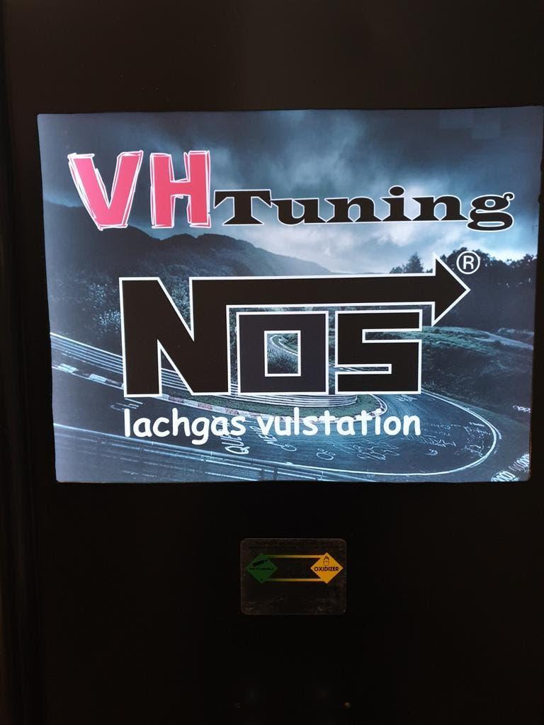 NOS nitrous oxide vulstation voor Motor en scooters, Motoren, Tuning en Styling, Ophalen of Verzenden