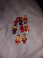 8 Lego Ninjago Kai minifiguren, Kinderen en Baby's, Speelgoed | Duplo en Lego, Ophalen of Verzenden, Gebruikt, Losse stenen, Lego