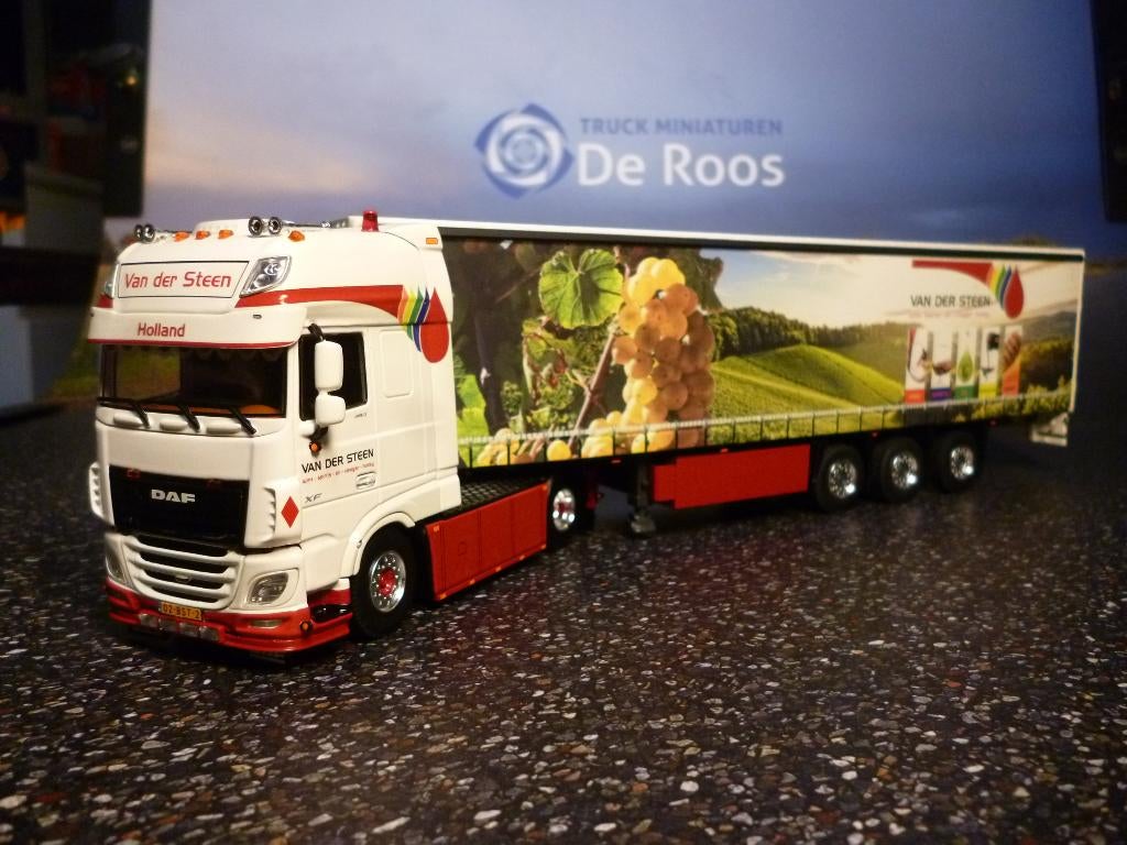 WSI DAF XF 106 Van der Steen met certificaat, Hobby en Vrije tijd, Modelauto's | 1:50, Nieuw, Bus of Vrachtwagen, Wsi, Ophalen of Verzenden