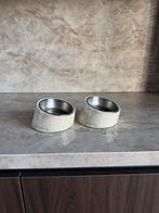 Hondenvoer bakjes marmer look, Ophalen of Verzenden, Zo goed als nieuw