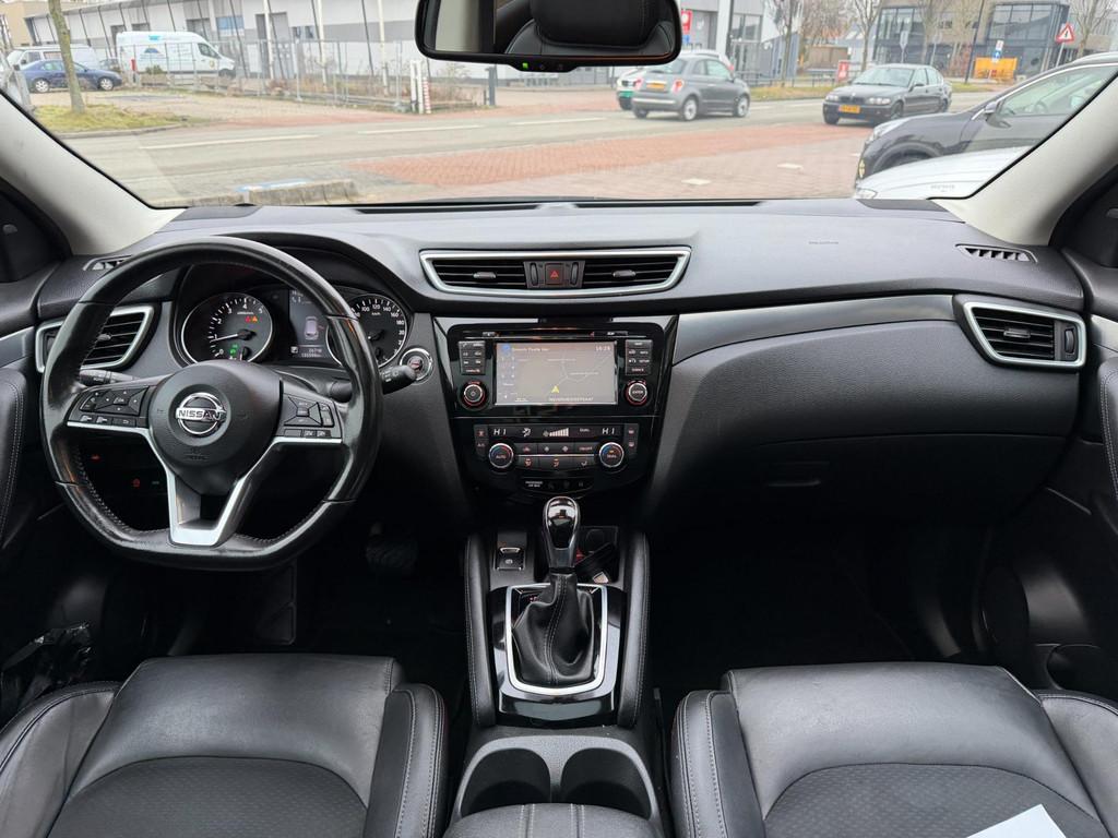 Nissan Qashqai 1.2 Tekna + AUT|Cruise|NAV|PANO|Nieuw AUTOMAA, 12 maanden, Gebruikt, 4 cilinders, Origineel Nederlands