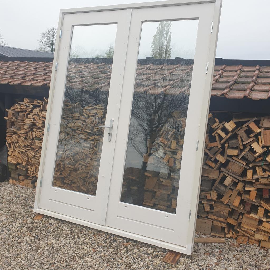 Hardhouten tuindeuren/ dubbele/ openslaande deuren/ pui, Ophalen, Hout, 225 cm of meer, Deurkozijn
