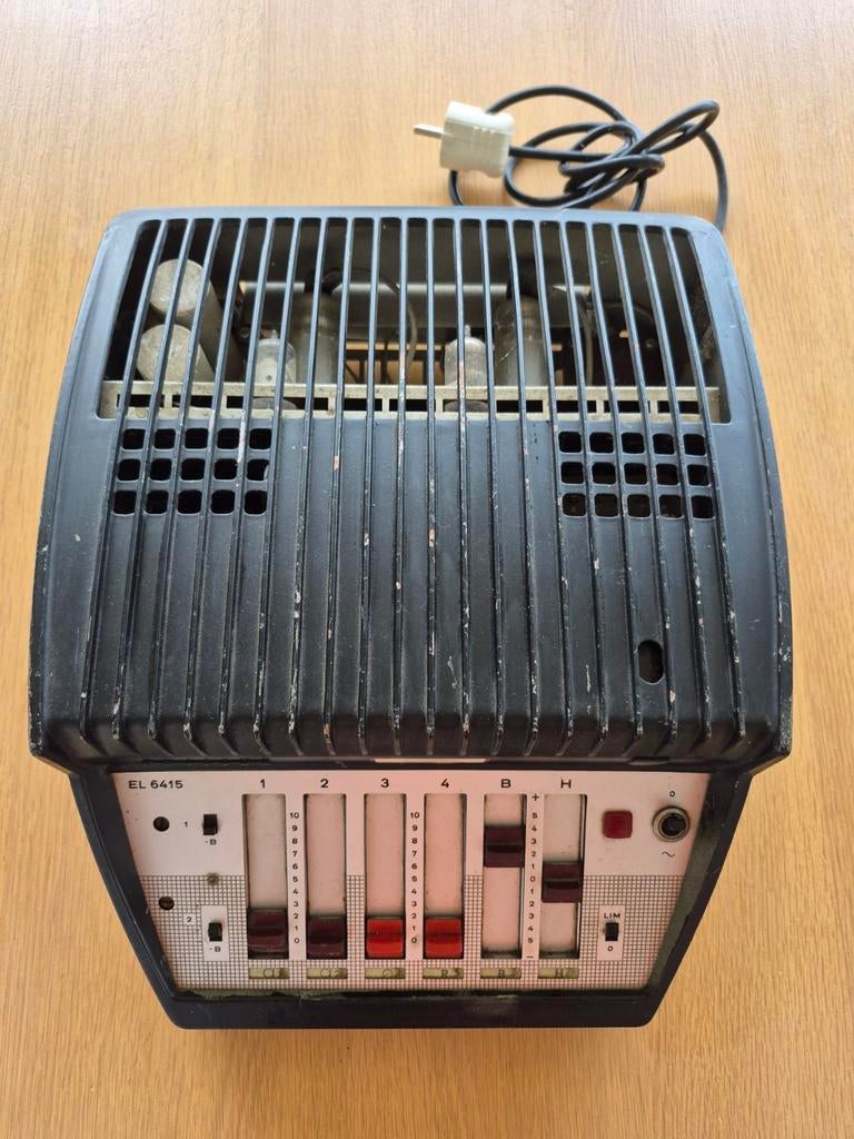 Philips EL 6415 100V Buizen Versterker - Vintage Audio, Audio, Tv en Foto, Buizenversterkers, Ophalen of Verzenden, Versterker