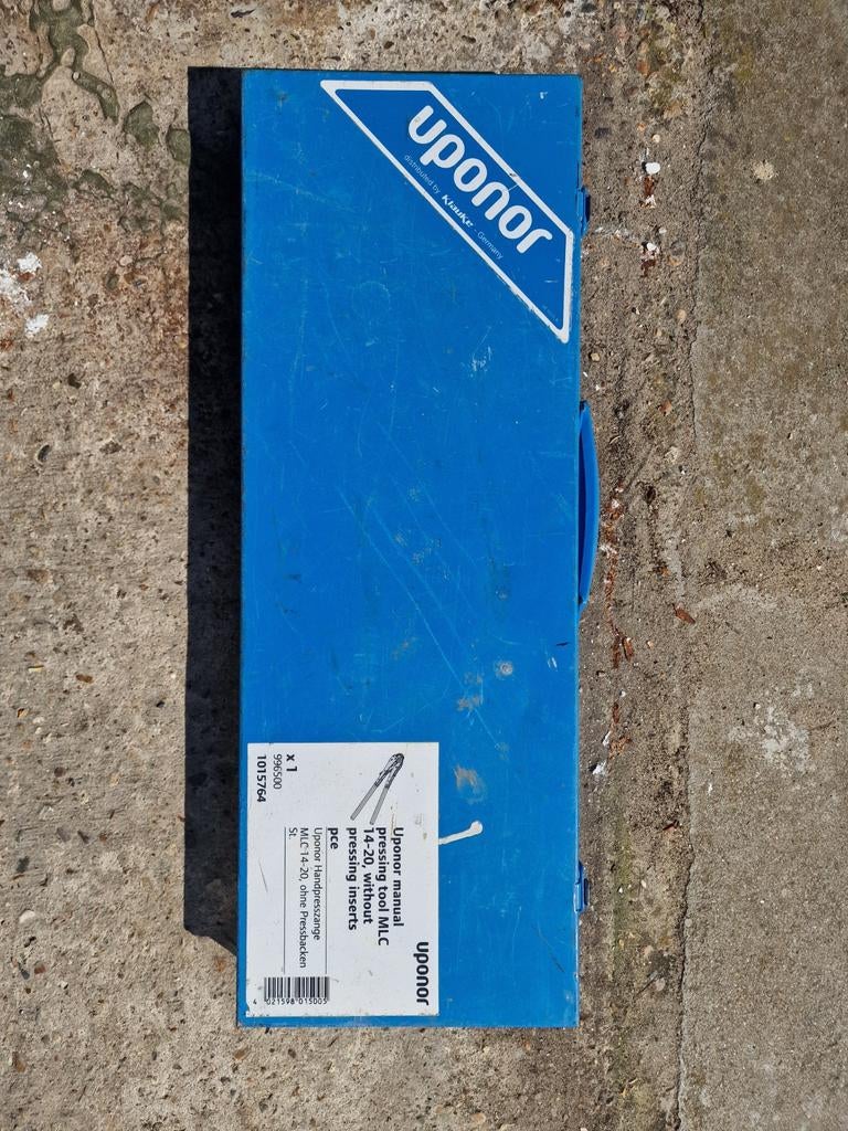 Uponor MLC handperstang (type 1015764), Ophalen, Gebruikt