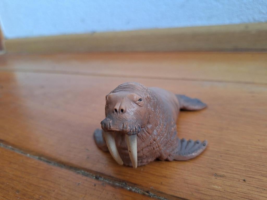 Schleich Walrus Figuur - Vintage Speelgoed, Ophalen of Verzenden, Gebruikt, Overige typen