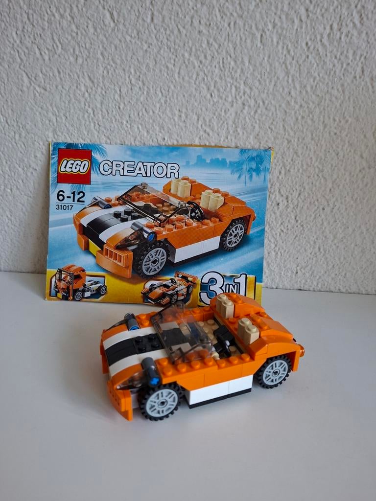 Lego Creator 31017 - 3 in 1 sportwagen, Ophalen of Verzenden, Zo goed als nieuw