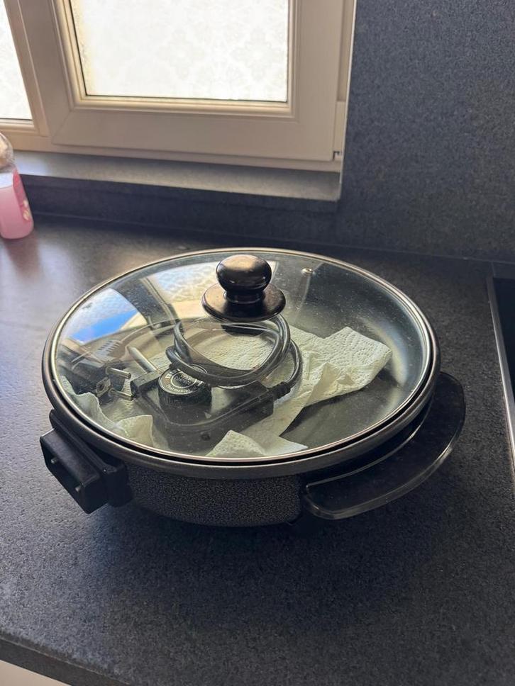 Elektrische Pizza Pan / Multifunctionele Pan, Witgoed en Apparatuur, Overige Witgoed en Apparatuur, Gebruikt, Ophalen