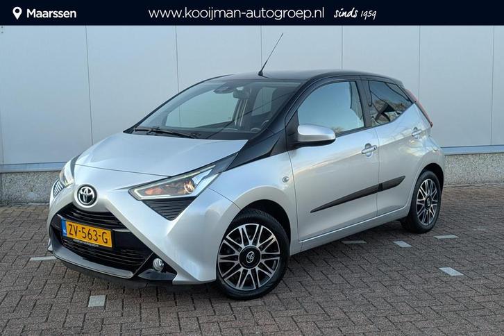 Toyota Aygo 1.0 VVT-i x-clusiv Achteruitrijcamera, Apple Car, Auto's, Toyota, Bedrijf, Te koop, Aygo, ABS, Achteruitrijcamera