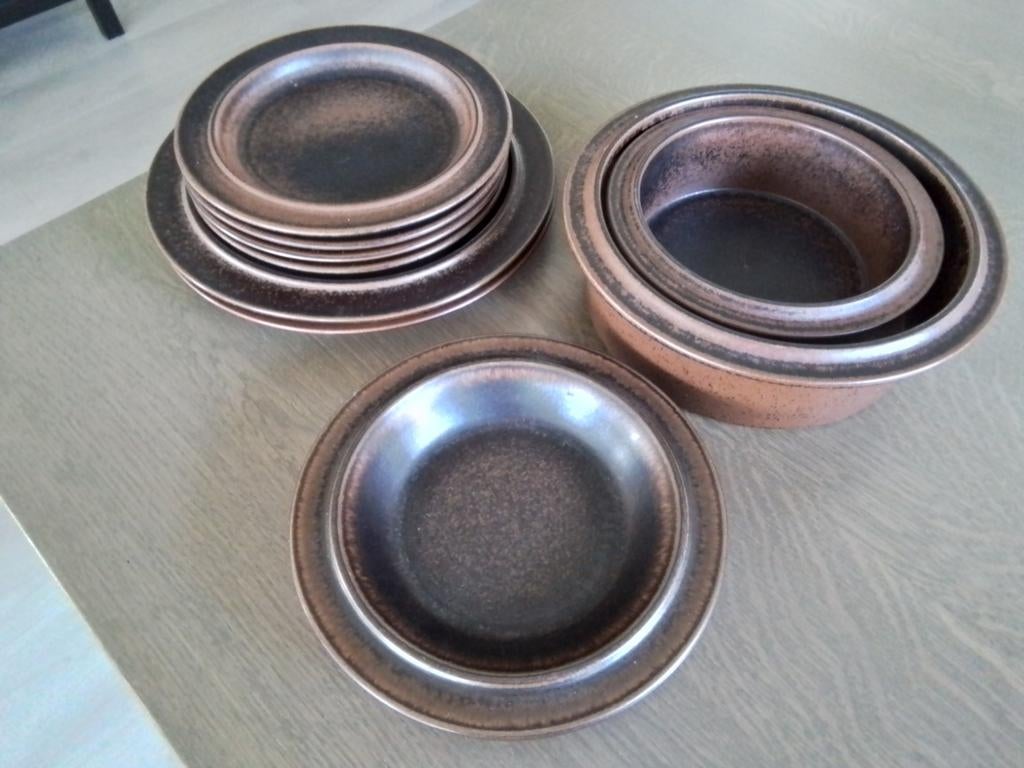 ARABIA RUSKA SERVIESDELEN '60/'70  - ULLA PROCOPÉ - FINLAND, Ophalen of Verzenden