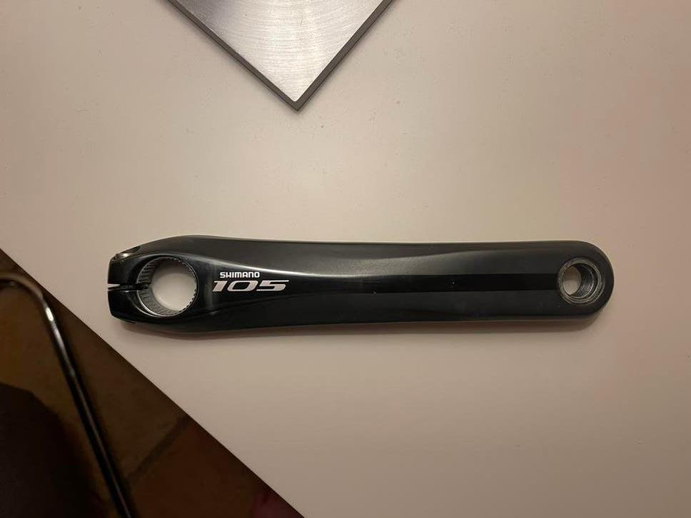 4iiii 105 FC5800 172.5mm vermogensmeter powermeter Shimano, Ophalen of Verzenden, Gebruikt