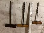 Antiek gereedschap houtboor, Ophalen of Verzenden